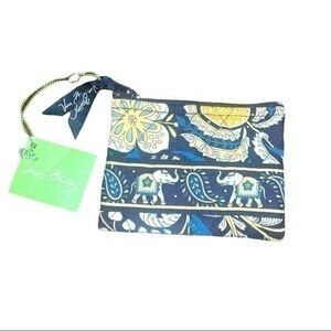 Vera Bradley Ellie Blue Coin Purse - NWT